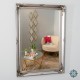 Lyon mirror 60x90cm silver