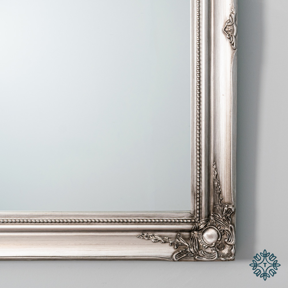 Lyon mirror 60x90cm silver