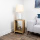 Bari side table teak