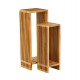 Bari s/2 plantstands teak