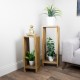 Bari s/2 plantstands teak