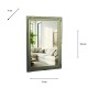 Lyon mirror 60 x 90cm champagne