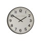 Baker and brown station clock white 50cm