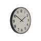 Baker and brown station clock white 50cm