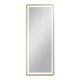 Modena led cheval mirror gold 170 x 70cm