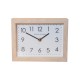 Baker and brown mantel clock oak