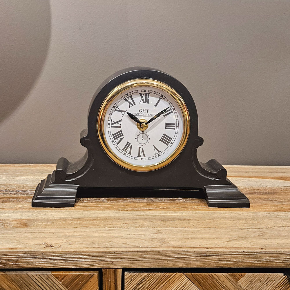 Greenwich mantel clock antique brass