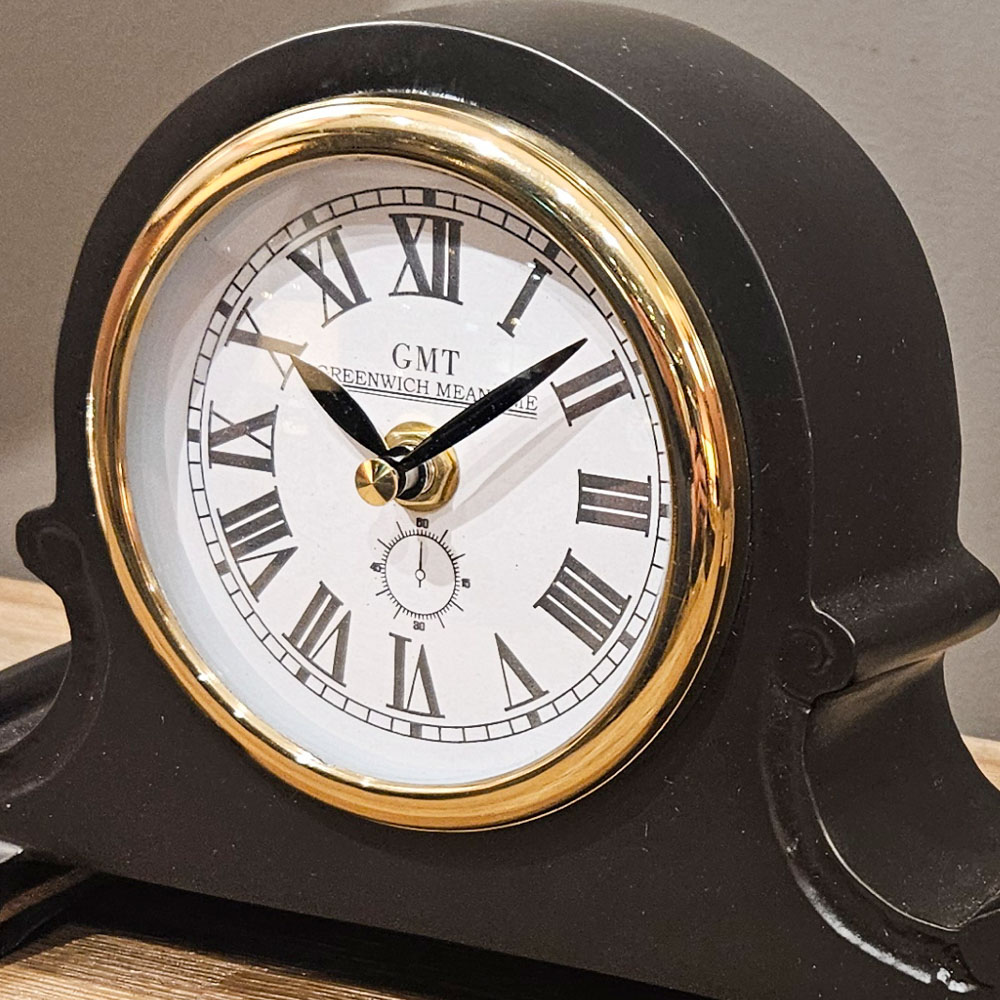 Greenwich mantel clock antique brass