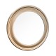 Macy round mirror champagne 90cm