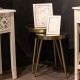 Lyra s/2 side tables champagne