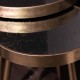 Lyra s/2 side tables champagne