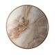 Baker and brown clock oyster bronze 53cm