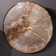 Baker and brown clock oyster bronze 53cm