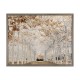 Framed print avenue of trees 120 x 90cm