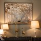 Framed print avenue of trees 120 x 90cm
