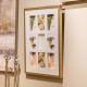 Gallery 3d collage  9 picture 4 x 6 champagne