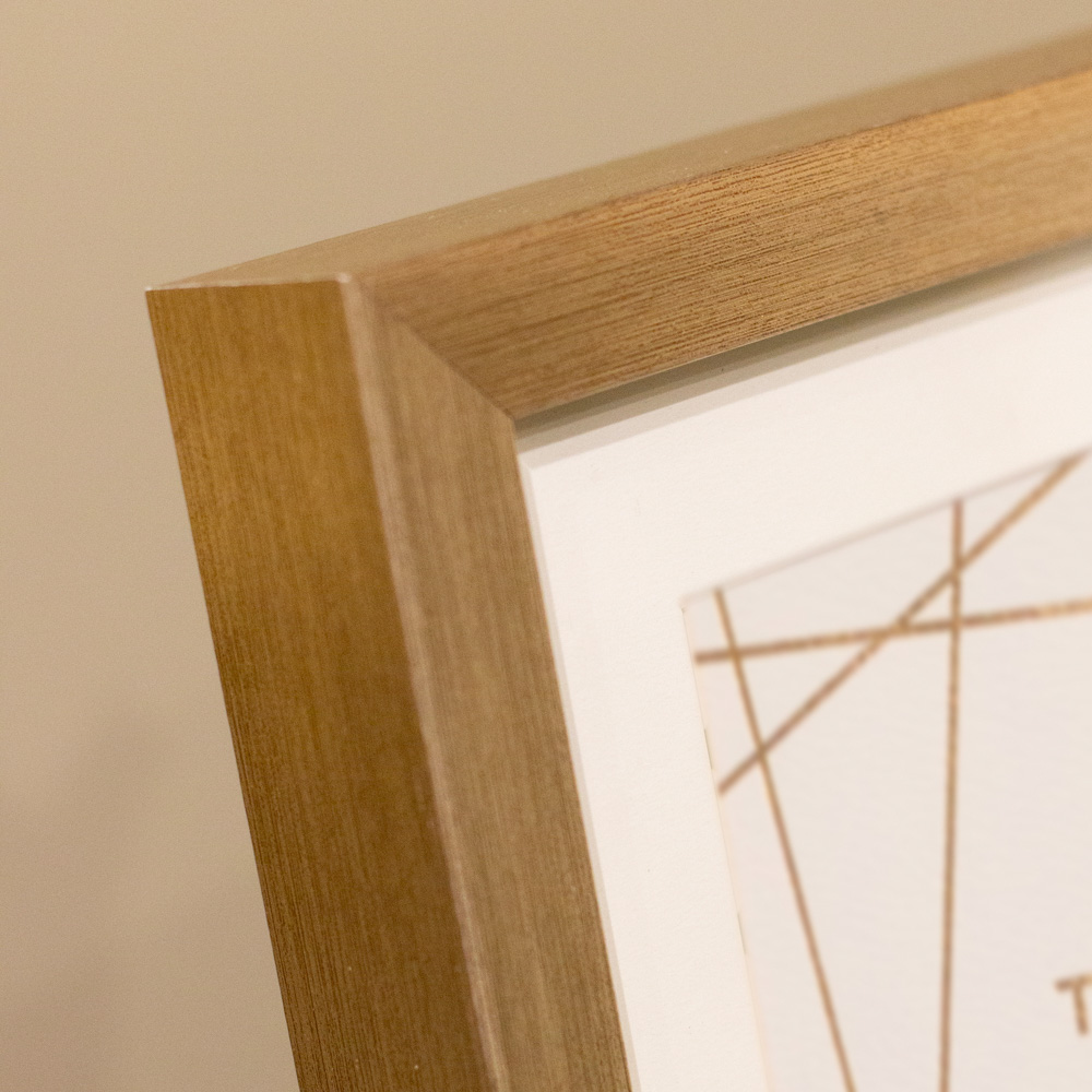 Gallery photo frame 4 x 6 champagne