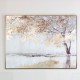 Framed canvas gilded oak 120 x 90cm
