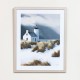 Framed canvas beyond the dunes 60 x 75cm 2 asst