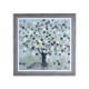 Framed print 3d watch tree 60 x 60cm
