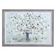 Framed print 3d watch tree 115 x 83 cm