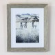 Framed print curious chatter 58 x 50 cm 2 asst