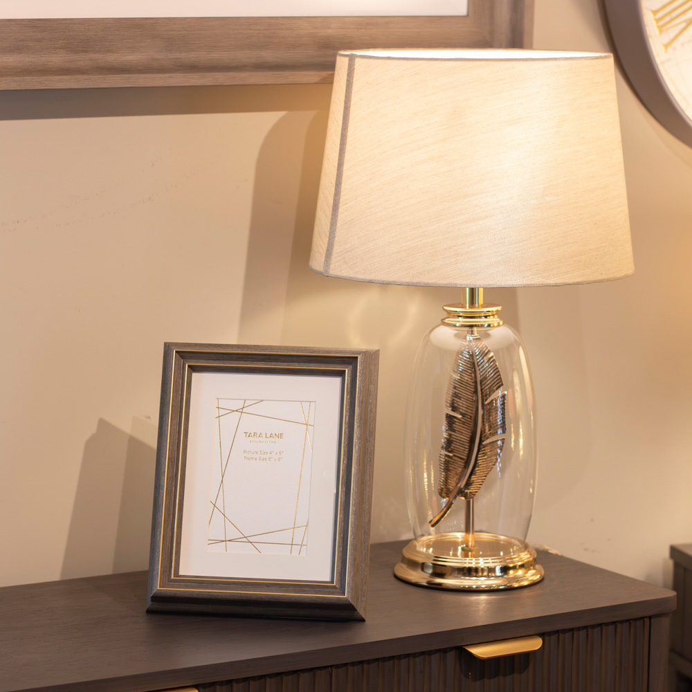 Gallery photo frame 4 x 6 gold ridge