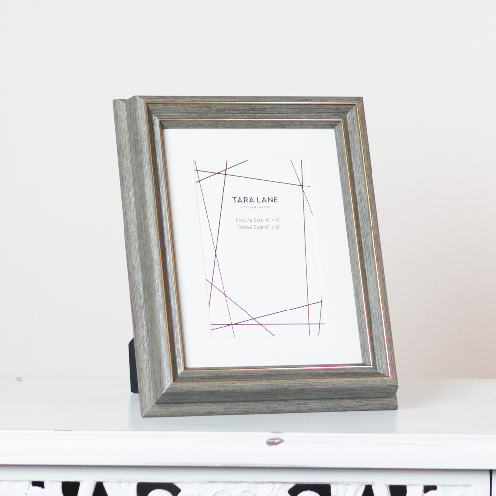 Gallery photo frame 4 x 6 gold ridge