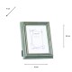 Gallery photo frame 4 x 6 gold ridge