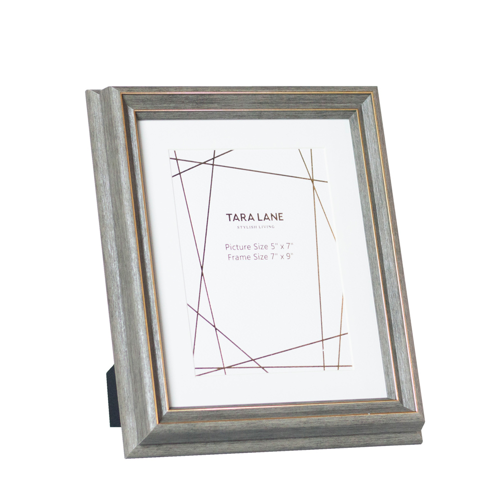 Gallery photo frame 5 x 7 gold ridge