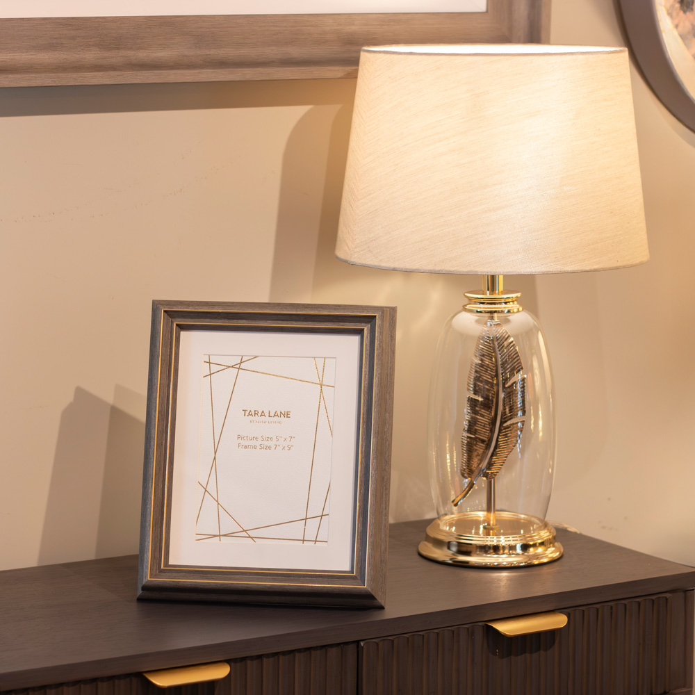 Gallery photo frame 5 x 7 gold ridge