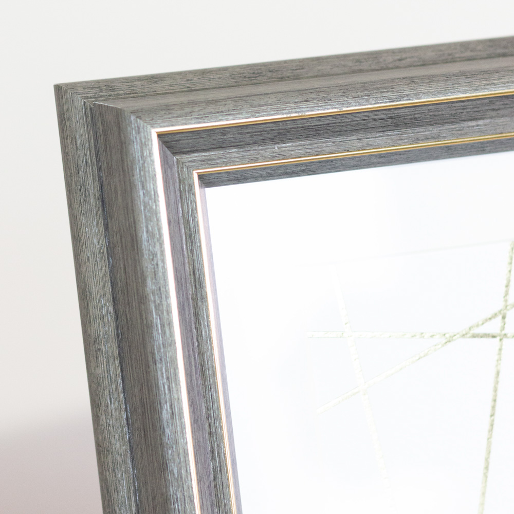 Gallery photo frame 5 x 7 gold ridge