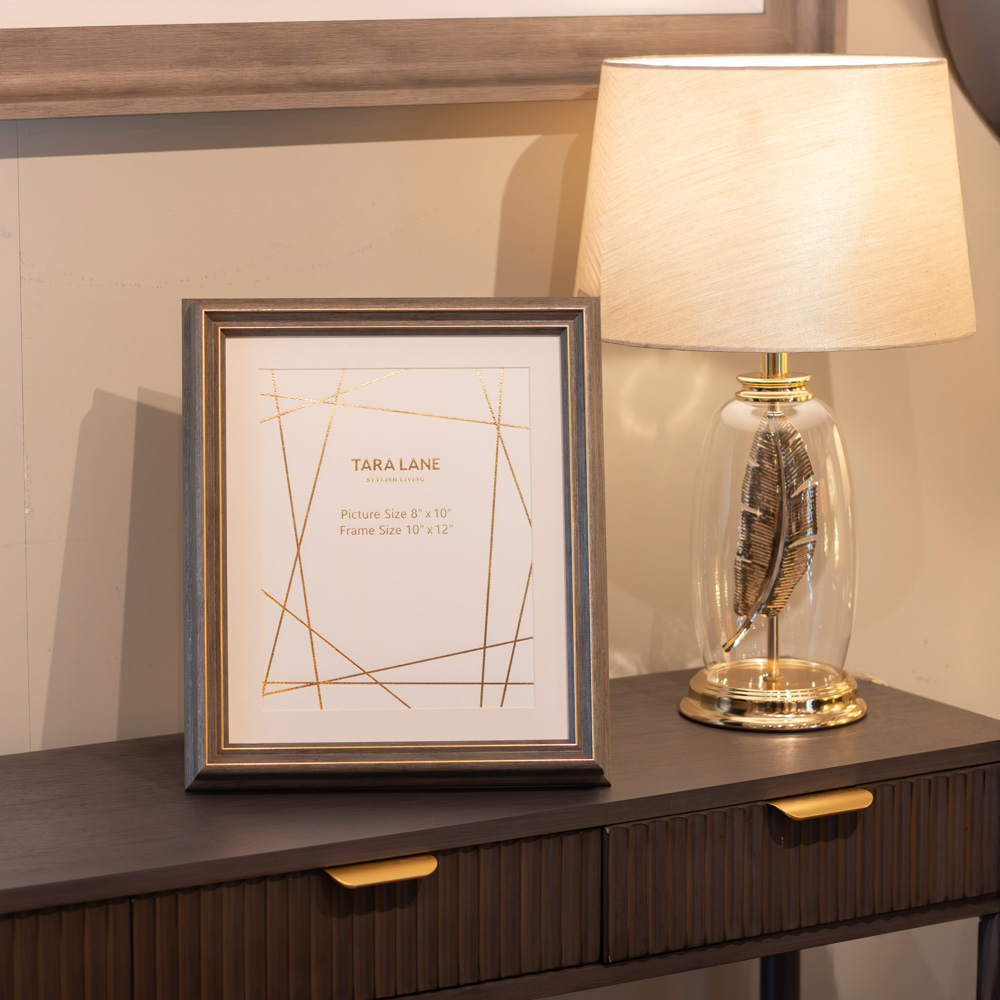 Gallery photo frame 8 x 10 gold ridge