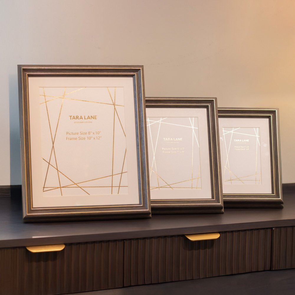 Gallery photo frame 8 x 10 gold ridge