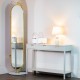 Rotating mirror w/hangers and marble base 175cm