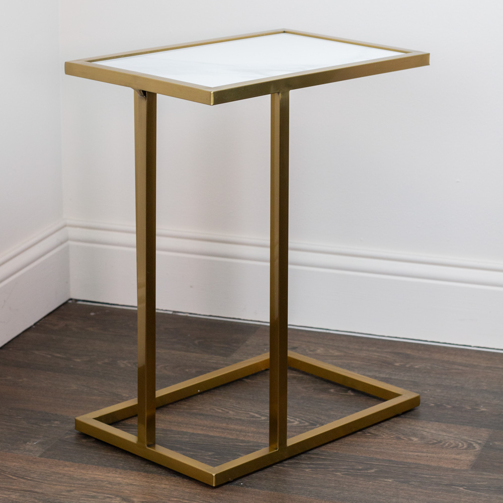 Vienna marble sofa table rectangle