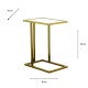 Vienna marble sofa table rectangle