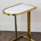 Vienna marble sofa table curved