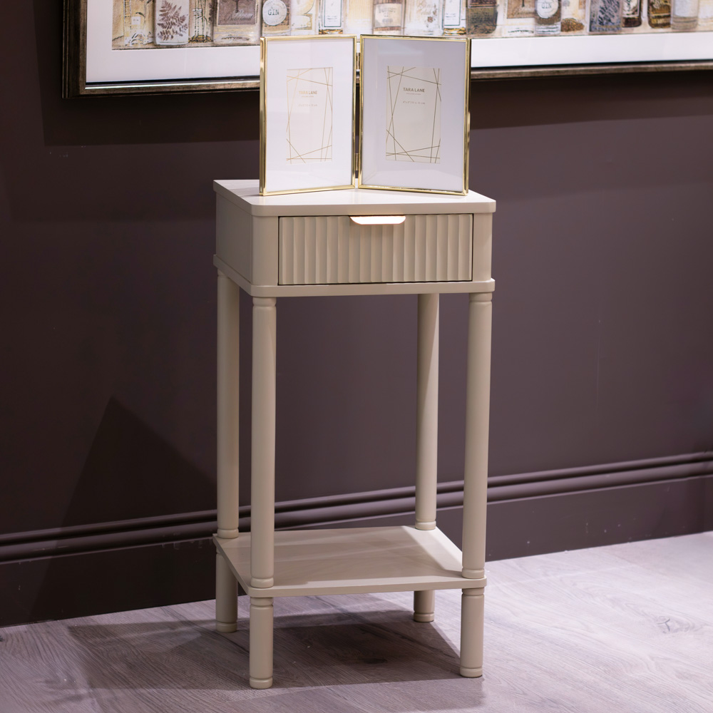 Parson 1 drawer accent table