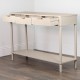 Parson 3 drawer console table
