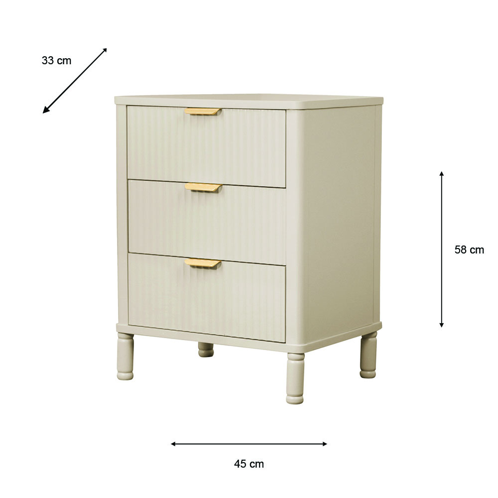 Parson 3 drawer locker