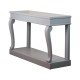 Scroll console table mink 130cm