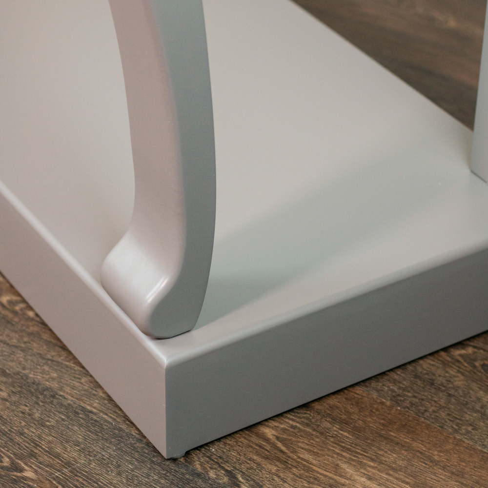 Scroll console table mink 130cm
