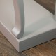 Scroll console table mink 130cm