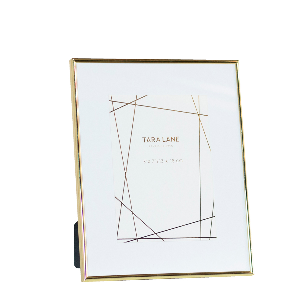 Lisa photo frame gold 5 x 7