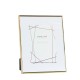 Lisa photo frame gold 5 x 7