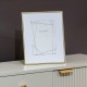 Lisa photo frame gold 5 x 7