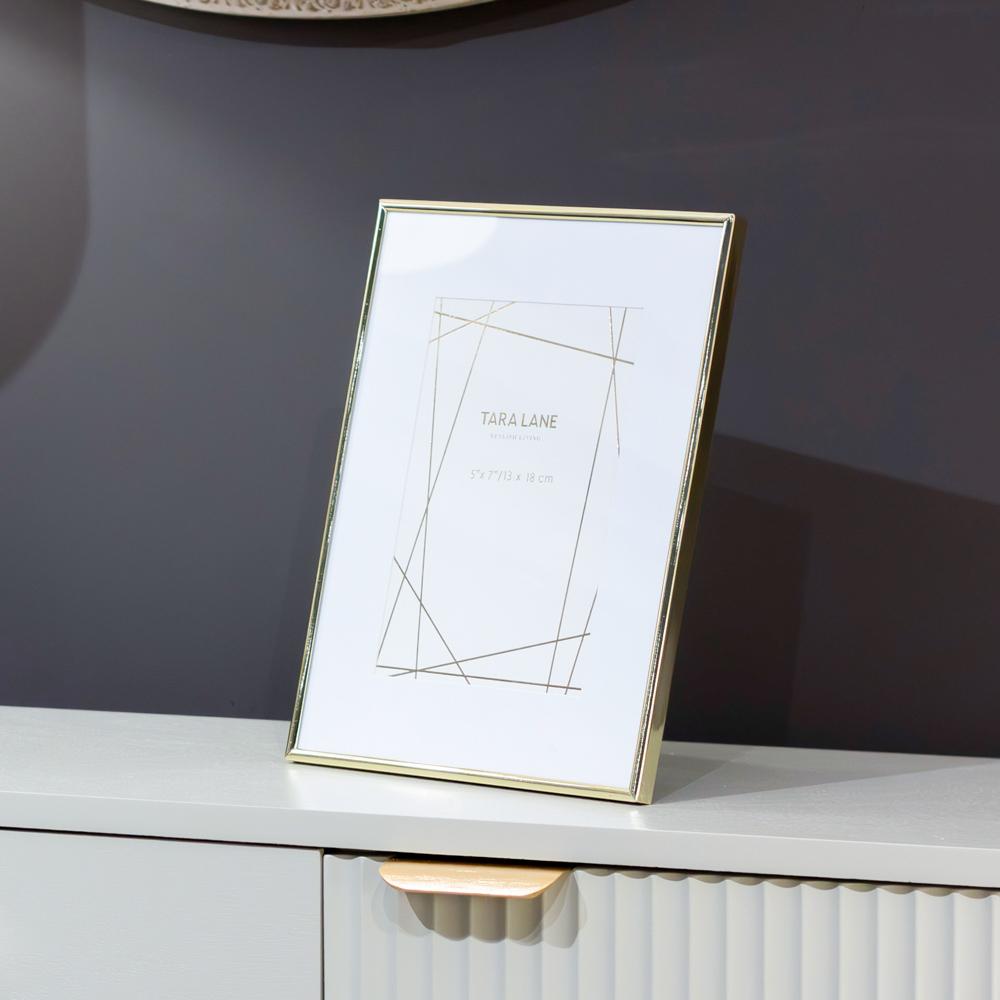 Lisa photo frame gold 5 x 7