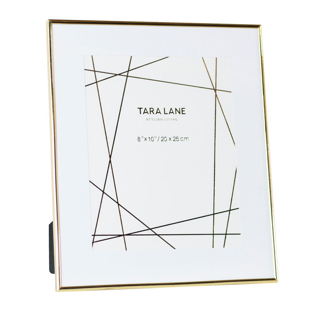 Lisa photo frame gold 8 x 10