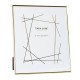 Lisa photo frame gold 8 x 10
